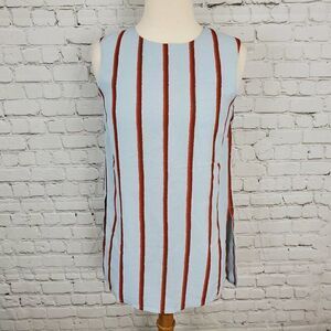 ENGLISH FACTORY Sleeveless Top XS with Rear Button - New with Tags (NWT)